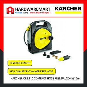 KARCHER CR3.110 COMPACT HOSE REEL BALCONY (10M)