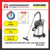 Hardwaremart-19 KARCHER NT70/2ME WET & DRY VACUUM CLEANER (2300W/70L/254MBAR)