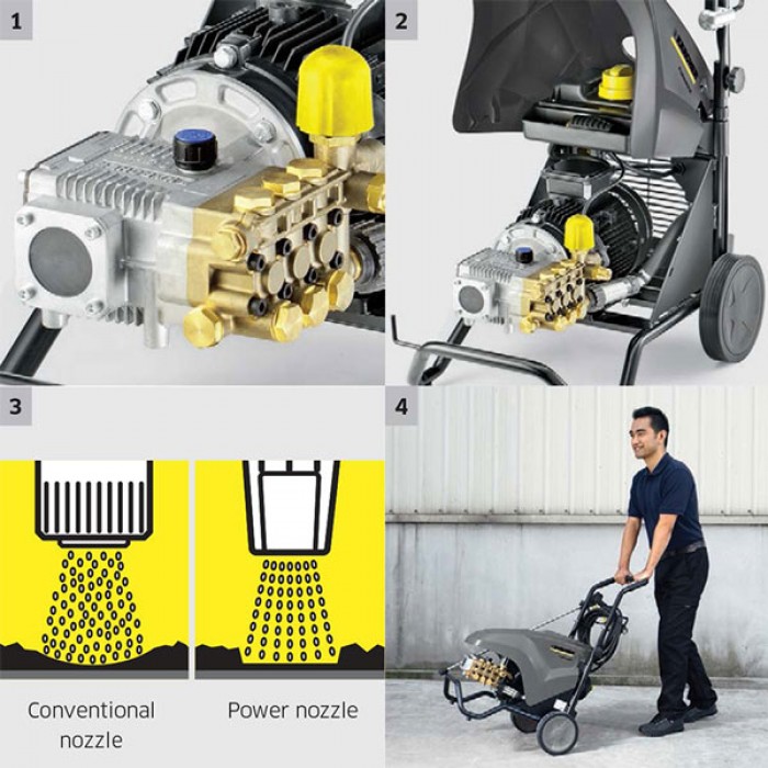 Kracher-HD7–11-4-1-600×600-700×700 KARCHER HD7/11-4 CLASSIC COMMERCIAL PRESSURE CLEANER (2900W/150BAR/220V)