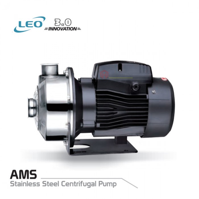 AMSM120_1_1_1760585520.jpg LEO AMS120/1.1 STAINLESS STEEL CENTRIFUGAL PUMP (1.5HP/160LMIN/32MM X 25MM)