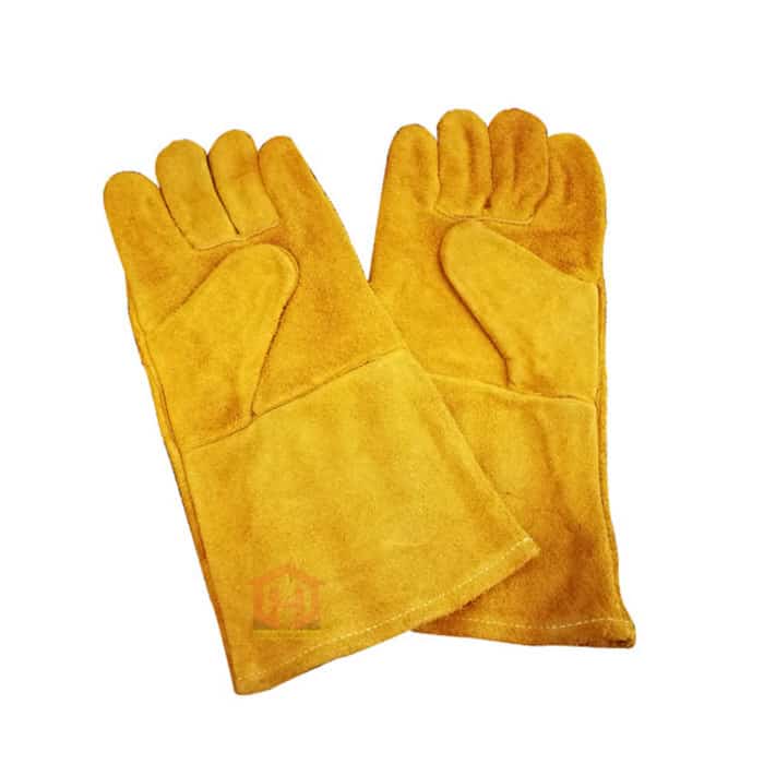 Hardwaremart MAX3 template-23 MAX-3 14" MAX-SAFE WELDING LEATHER HAND GLOVE MS-360
