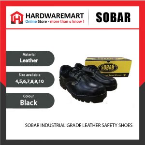 SOBAR INDUSTRIAL GRADE LEATHER SAFETY SHOES