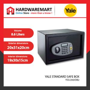 YALE YSS/200/DB2 STANDARD SAFE BOX